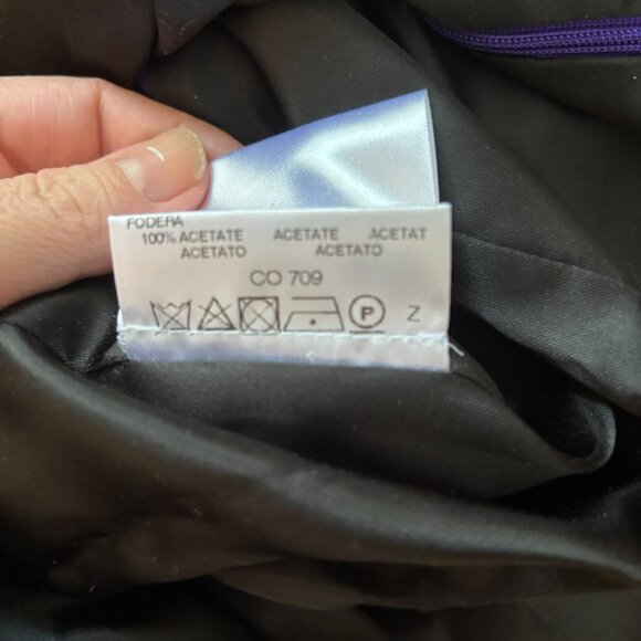 Designer Weill Purply/Blue Women's Dress - Picture 10 of 12